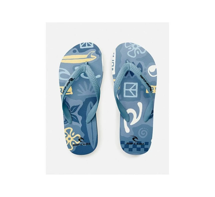 Žabky RIP CURL Frothing s otvorenou špičkou - Boy Blue Žabky RIP CURL Frothing s otvorenou špičkou - Boy Blue