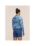 Kurtka damska CASALL Breeze Printed Running Jacket kolor granatowy Kurtka damska CASALL Breeze Printed Running Jacket kolor granatowy