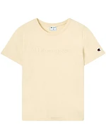 Koszulka damska Champion Short Sleeve żółta 119125 YS175