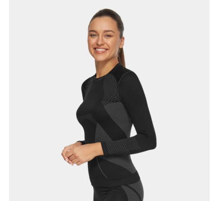 Tričko Alpinus Active Base Layer black-grey W GT43180