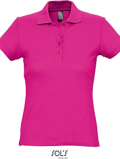 SOL'S Passion Dámské piqué polo model 22522016 fuchsia