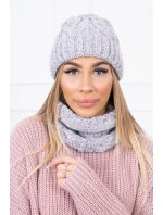 Dámska súprava K153 sivá + púdrovo ružová Dámska súprava K153 sivá + púdrovo ružová