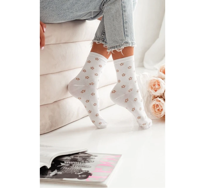 Dámské Ponožky S  Bílé model 21683177 - Milena
