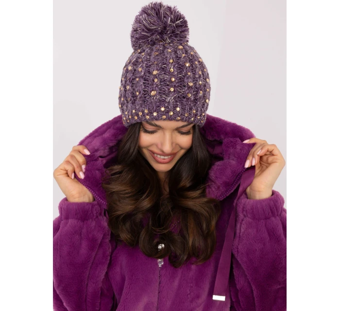 Czapka AT CZ  fioletowy model 20731328 - FPrice