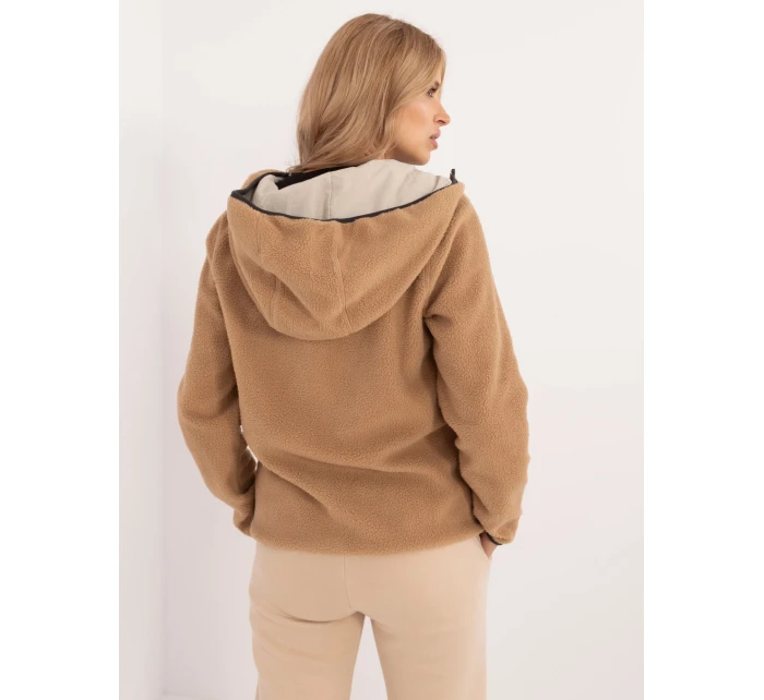 Mikina D20001M02671A2 svetlohnedá