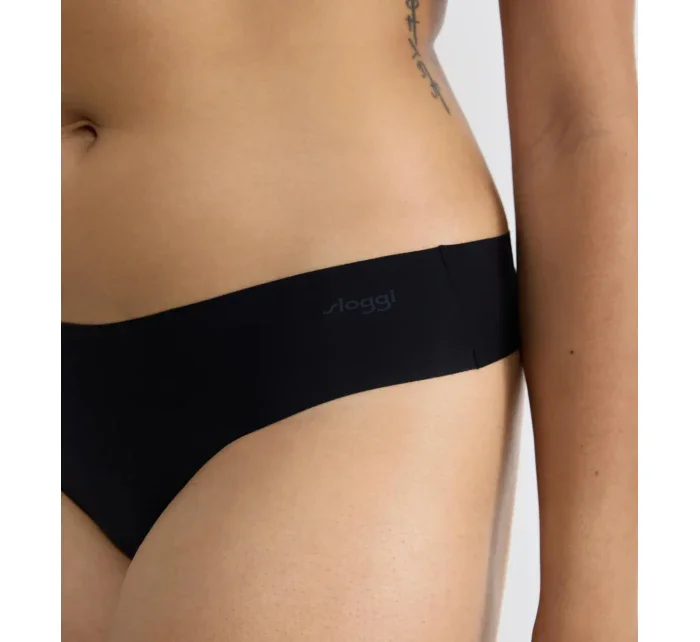 Dámske nohavičky ZERO Microfibre 2.0 Hipstring - BLACK - čierne 0004 - SLOGGI Dámske nohavičky ZERO Microfibre 2.0 Hipstring - BLACK - čierne 0004 - SLOGGI