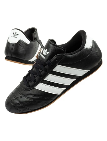 Adidas dámske športové topánky Taekwondo Lace black fashion leather women's