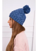 Fleecová čiapka Waleria K307 denim