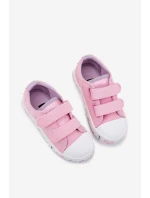 Dívčí Tenisky Na Suchý Zip model 21693978 Růžové - Lee Cooper