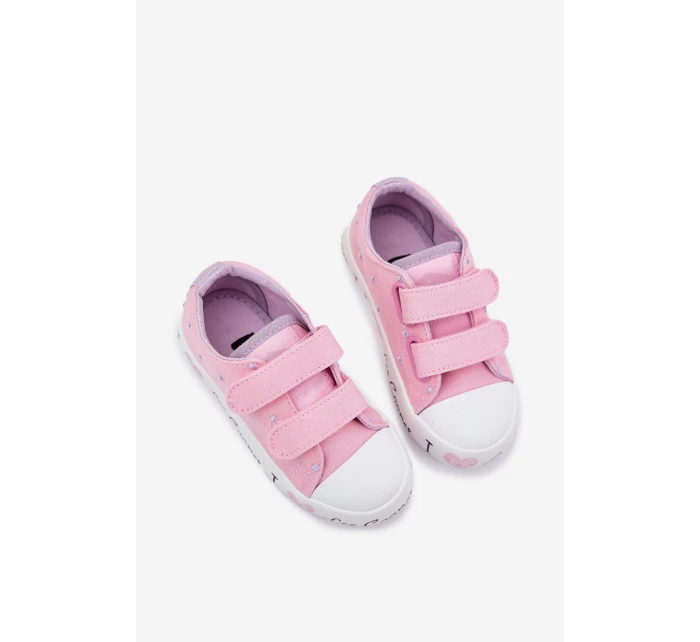 Dívčí Tenisky Na Suchý Zip model 21693978 Růžové - Lee Cooper