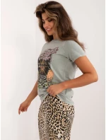 Bluzka model 22074541 pistacjowy - FPrice