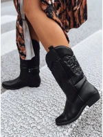 Dámské boty COZY black Dstreet ZY0414