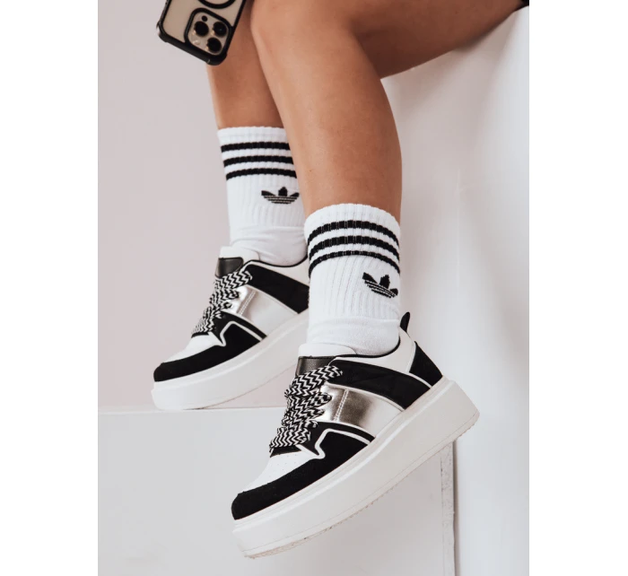 Dámske tenisky na platforme HYPERWAY black FashionStreet ZY0586