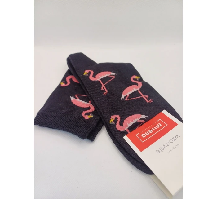 Milena ponožky 0200-176 Flamingos 37-41