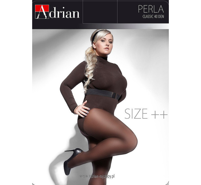 Dámske pančuchové nohavice Adrian Perla Size ++ 40 deň 7-8XL