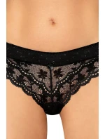 Dámská tanga model 18983021 black - Roza Dámská tanga model 18983021 black - Roza