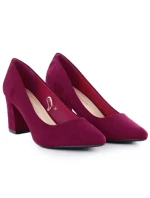 Semišové lodičky Sergio Leone 1339 W SK428B