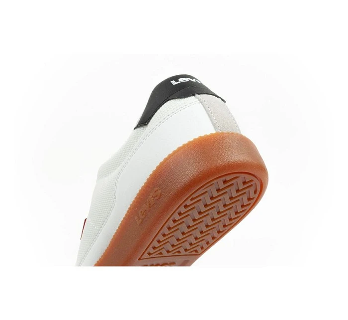 Dámske módne biele tenisky Levi's Jackson