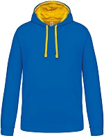 K 446 Kontrastní mikina s kapucí light royal model 22509431 - Kariban K 446 Kontrastní mikina s kapucí light royal model 22509431 - Kariban