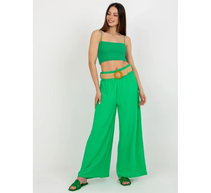 Spodnie DHJ SP model 18547480 zielony - FPrice