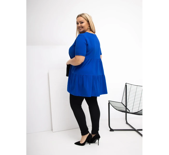 Bluzka RV BZ  kobaltowy model 21870838 - FPrice