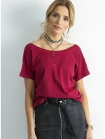 Tričko RV TS 4662.86 gaštanová