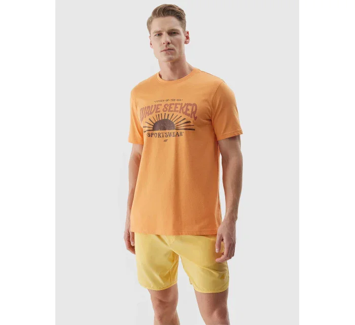 Pánske plavecké šortky 4F - žlté Pánske plavecké šortky 4F - žlté