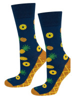 Ponožky SOXO PINEAPPLE - v plechovke