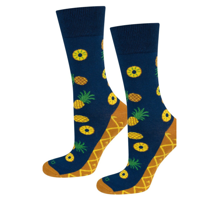 Ponožky SOXO PINEAPPLE - v plechovke