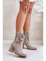 Topánky na podpätku model 201757 Step in style