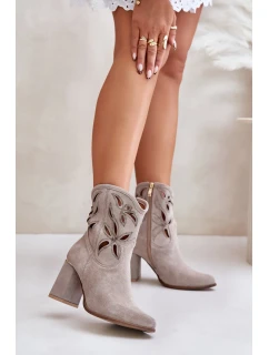 Topánky na podpätku model 201757 Step in style