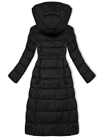 Dámska dlhá zimná bunda Libland black (7704)