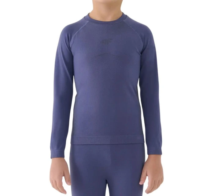 Chlapčenská bezšvová spodná bielizeň 4F M248 tmavomodrá 4FJWAW25USEAM248 31S Chlapčenská bezšvová spodná bielizeň 4F M248 tmavomodrá 4FJWAW25USEAM248 31S