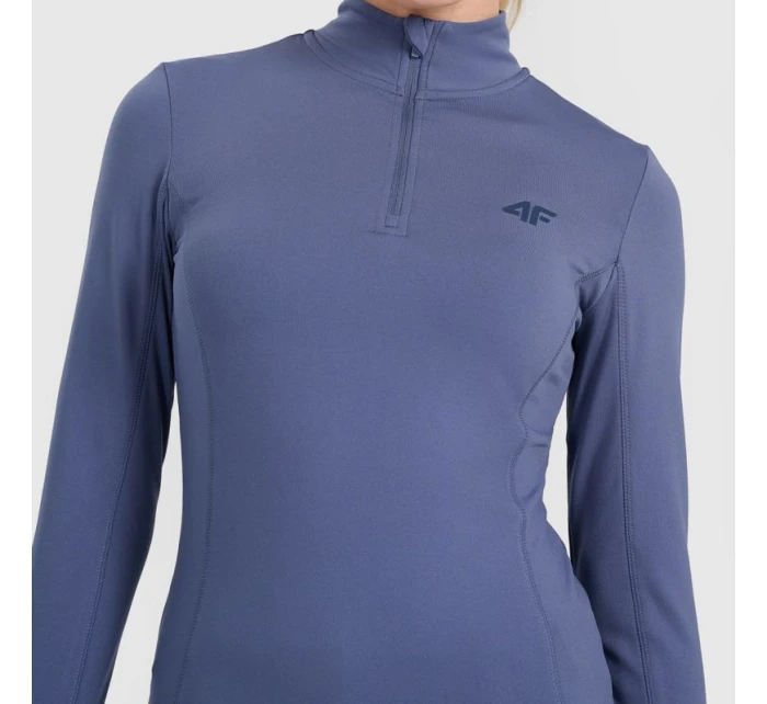 Dámska termo mikina 4F F098 denim 4FWAW25UBRUF098 32S Dámska termo mikina 4F F098 denim 4FWAW25UBRUF098 32S