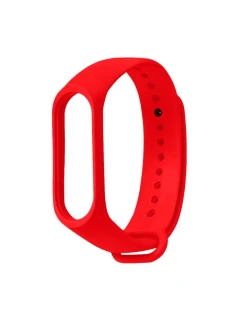 Silikónový remienok pre Xiaomi 5/6 - červený