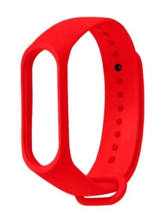 Silikónový remienok pre Xiaomi 5/6 - červený