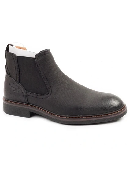 Wrangler – pánska obuv, členkové topánky Toby, elegantné, módne, bez šnurovania Wrangler – pánska obuv, členkové topánky Toby, elegantné, módne, bez šnurovania