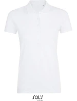 SOL'S Phoenix Women Dámske elastické polo tričko z piké 25.1709 biele SOL'S Phoenix Women Dámske elastické polo tričko z piké 25.1709 biele