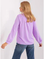 Bluzka EM BZ model 18955282 jasny fioletowy - FPrice Bluzka EM BZ model 18955282 jasny fioletowy - FPrice