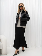 Spódnica MI SD model 22554272 czarny - FPrice Spódnica MI SD model 22554272 czarny - FPrice