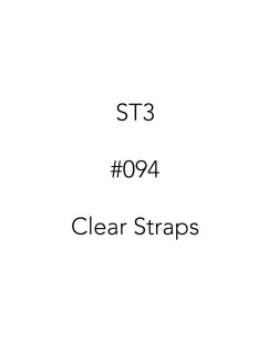 Silikónové ramienka Clear Straps clear ST3 - Panache