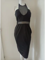 Dámske sexy šaty 19187 čierne - Koucla