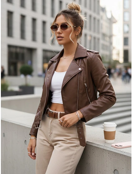 damska z  brązowa model 22103296 - FashionStreet