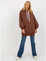 Dámska mikina EM BL 694.20x tmavo hnedá - FPrice Dámska mikina EM BL 694.20x tmavo hnedá - FPrice