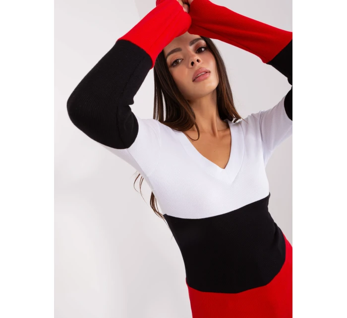 Bluzka RV BZ biało czerwony model 21755179 - FPrice Bluzka RV BZ biało czerwony model 21755179 - FPrice