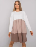 Šaty RV SK 7188.83P hnedá