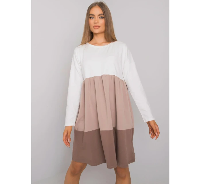 Šaty RV SK 7188.83P hnedá