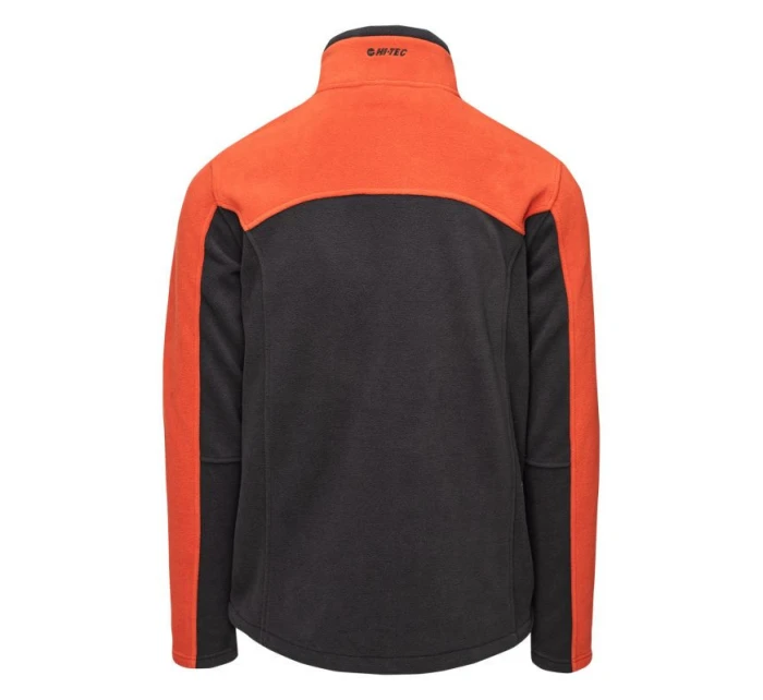 Pánska mikina Polar Monar M 92800621574 grey-orange - Hi-Tec Pánska mikina Polar Monar M 92800621574 grey-orange - Hi-Tec