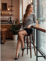 dámský svetr světle šedý Dstreet model 21982736 - FashionStreet