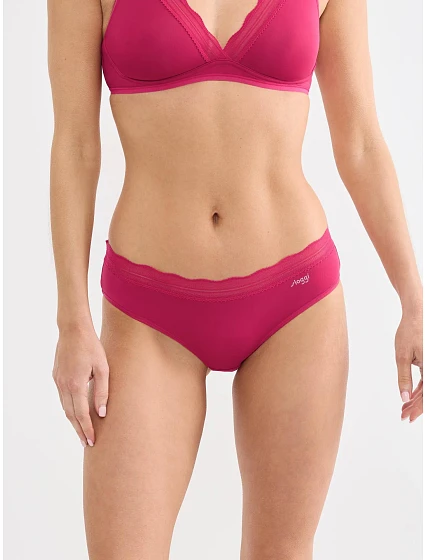 Nohavičky, 2 ks, GO Blush Hipster 2P – Berry – SLOGGI Nohavičky, 2 ks, GO Blush Hipster 2P – Berry – SLOGGI